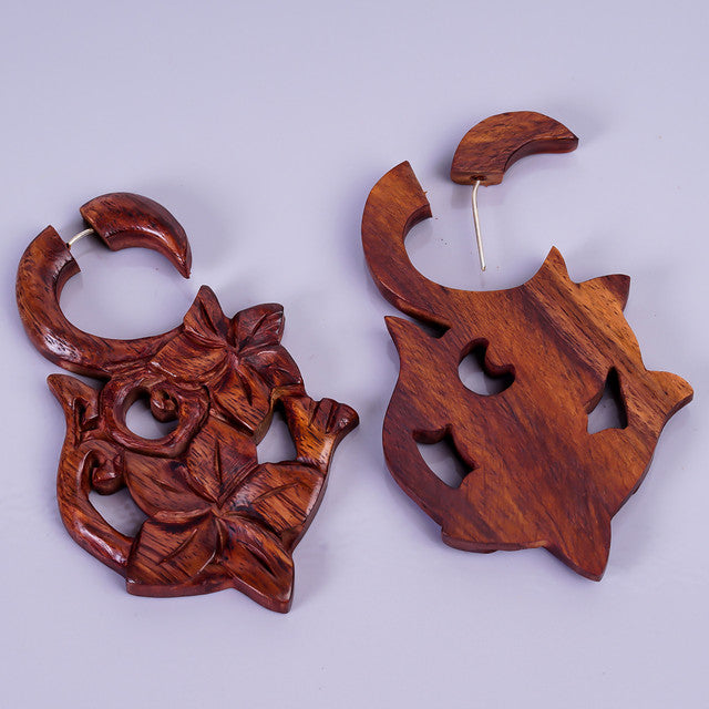 Jaipurcart Exclusive rosewood Earrings NCW-45