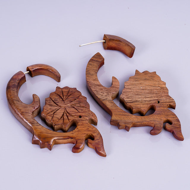 Jaipurcart Exclusive rosewood Earrings NCW-71