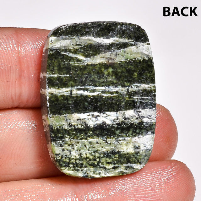 Immaculate Top Grade Quality 100% Natural Green Swiss Opal Radiant Shape Cabochon Loose Gemstone For Making Jewelry 52 Ct. 30X22X7 mm ST-10