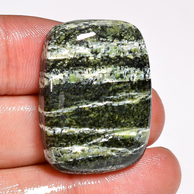 Immaculate Top Grade Quality 100% Natural Green Swiss Opal Radiant Shape Cabochon Loose Gemstone For Making Jewelry 52 Ct. 30X22X7 mm ST-10