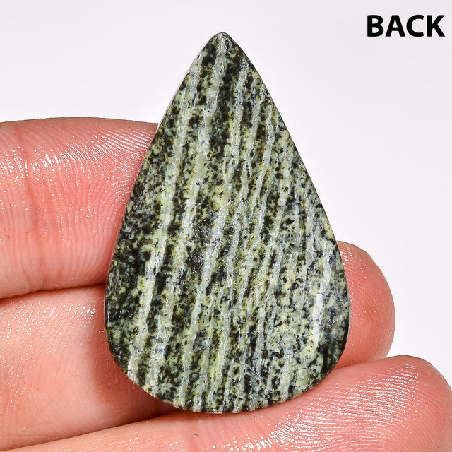 Incredible Top Grade Quality 100% Natural Green Swiss Opal Pear Shape Cabochon Loose Gemstone For Making Jewelry 31 Ct. 34X23X5 mm ST-11