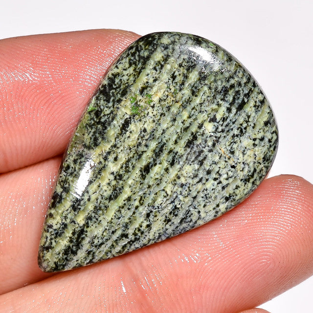 Incredible Top Grade Quality 100% Natural Green Swiss Opal Pear Shape Cabochon Loose Gemstone For Making Jewelry 31 Ct. 34X23X5 mm ST-11