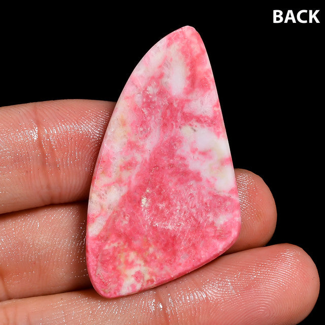 Excellent Top Grade Quality 100% Natural Pink Thulite Fancy Shape Cabochon Loose Gemstone For Making Jewelry 35 Ct. 42X24X4 mm ST-4