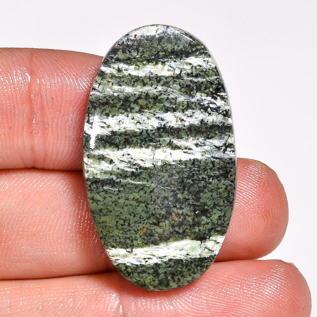 Fantastic Top Grade Quality 100% Natural Green Swiss Opal Oval Shape Cabochon Loose Gemstone For Making Jewelry 29.5 Ct. 34X20X5 mm ST-8